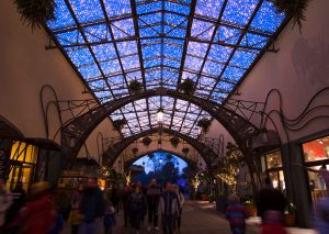 Panorama-Glasdach-Passage - Phantasialand, Brühl - Foto: MK Illumination, Peter Wieler